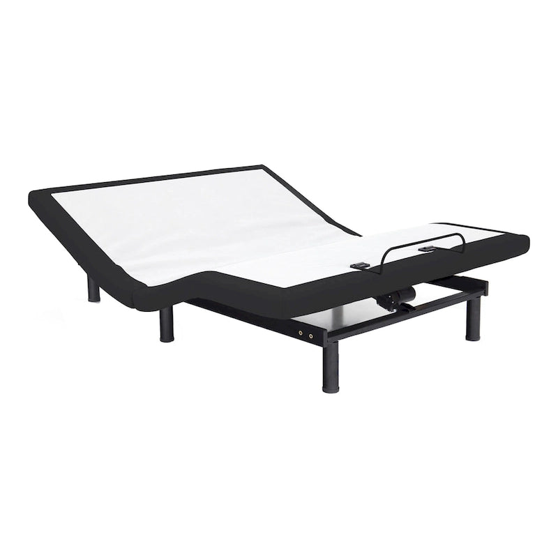 Black Electric Adjustable Bed Frame with USB Ports – Twin XL / Full / Queen / King