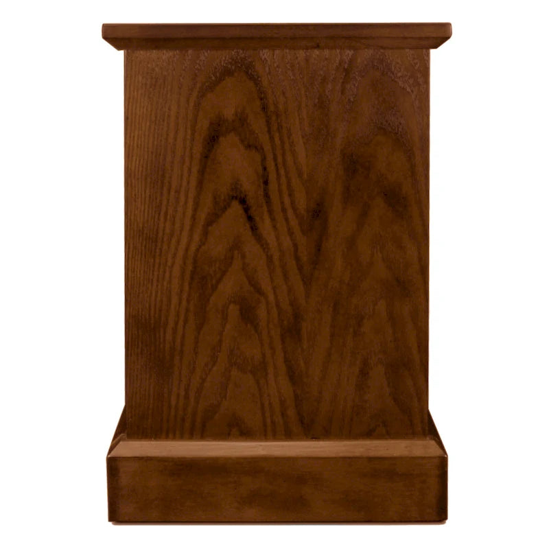Chocolate Cherry / Mission Oak / Westwood Cherry Mission-Style Cabinet End Table – 1-Person Use