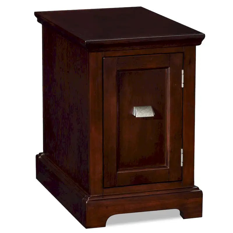 Chocolate Cherry / Mission Oak / Westwood Cherry Mission-Style Cabinet End Table – 1-Person Use