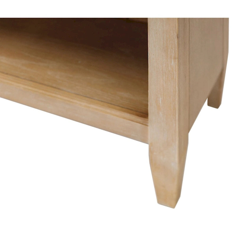 Brown Wood Finish Open Bookcase, Single, Fully Assembled