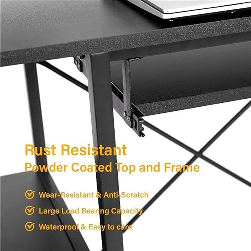 Black Computer Desk